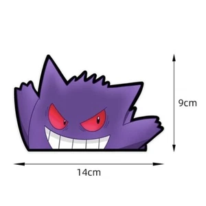 PVC Anime Pokemon Gengar Pegatina Vinilo Calcomanía Ventana Ute Coche Camión Laptop Regalo - Imagen 1 de 1
