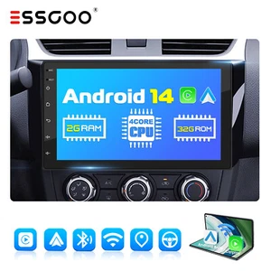 7" Android 14 2+32G Carplay Stereo MP5 Player GPS Navigation 2DIN Bluetooth Wifi - Picture 1 of 11