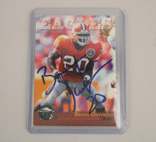 1996 Classic #92 NFL Brian Dawkins Signed Rookie Card Guaranteed Authentic!