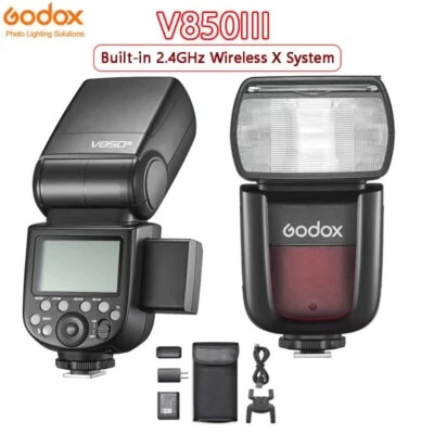 Godox V850III Speedlight Speedlite Flash Li-ion Battery for Canon/Nikon/Sony - Image 1 of 4