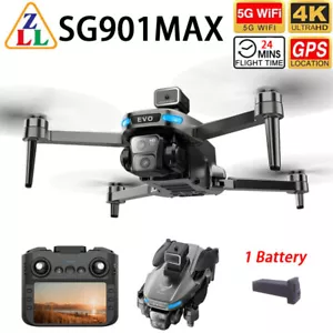ZLL SG901MAX Drone GPS 4K HD Camera Obstacle Avoidance Screen Control Quadcopter - Picture 1 of 22