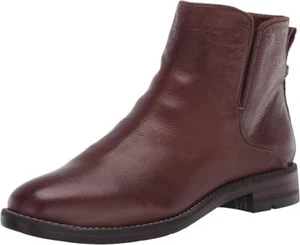 Franco Sarto Womens 10 M Brown Leather Marcus Ankle Boots NIB SB2 - Picture 1 of 5