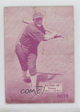 1934-36 National Chicle Batter-Up R318 Willie Kamm #39