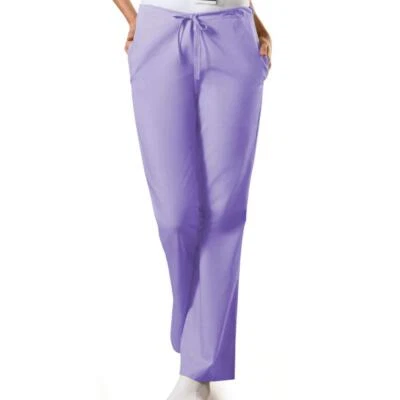 Cherokee Workwear Originals Flare Leg Drawstring Scrub Pant | 4101 PETITE - Image 1 of 3