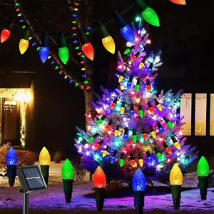 Newest Outdoor Solar Christmas Lights Christmas Decorations, Christmas Walkway L - Picture 1 of 12