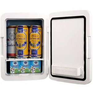 10L Mini Fridge for Bedroom, Portable Cooler & Warmer, AC/DC, Office Car Travel - Picture 1 of 47