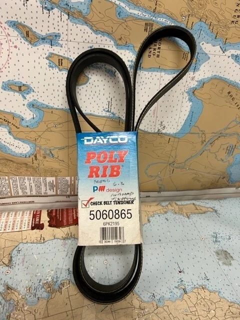 Dayco #5060865 V-Ribbed Belt Tensioner  Poly Rib Check 6PK2195. - Image 1 of 1