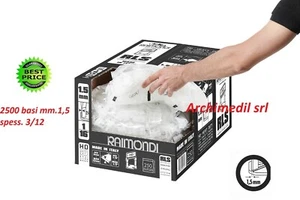 RAIMONDI BASE HD RLS LEVELLING SYSTEM BASETTA RLS 2500 PEZZI 1,5mm 180BAS15B0500 - Foto 1 di 9