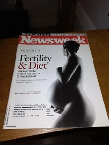 December 10, 2007 Newsweek Magazine "Fertility and Diet" - Foto 1 di 3