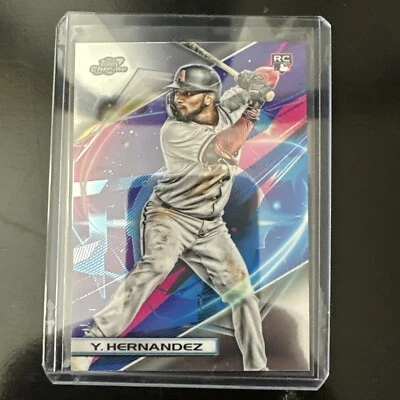 2022 Topps Chrome Cosmic #57 Yonny Hernandez Rookie RC Arizona Diamondbacks - Image 1 of 2