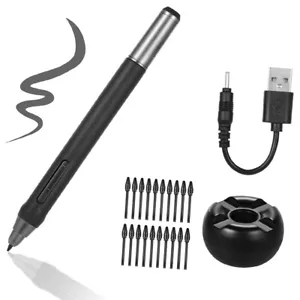 BOSTO Digital 8192 Level Pressure Stylus Pen F Graphics Monitor Draw Tablet T9M4 - Picture 1 of 12
