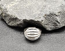 Damenring 800er Silber fein durchbrochen Ringschiene offen Größe 53 antik