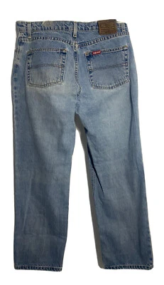 Pantalones de mezclilla relajados vintage Ralph Lauren Polo Co. cintura alta mamá para mujer talla 10x29 Foto 1 de 4