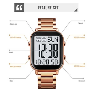 Digital Watch For Men Women 30M Waterproof Wrist Watches With Backlight 1/10 BBY - Picture 1 of 12