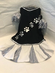 Camiseta Dog Cheer: Disfraz (Grande) Negra, Plateada y Blanca - Imagen 1 de 4