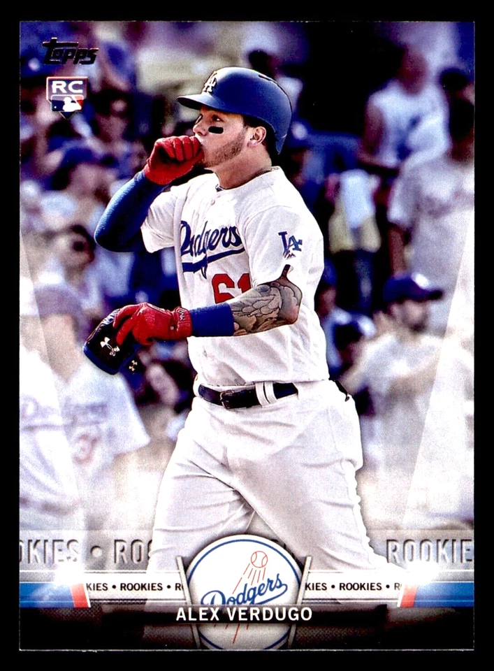 2018 Topps Alex Verdugo Rookie Salute #TS-80 - Los Angeles Dodgers - Image 1 of 1