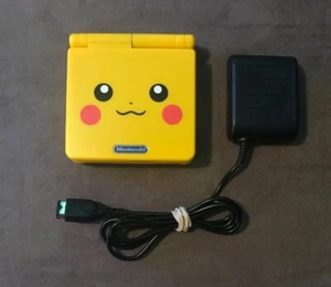 Pikachu Edition Pokemon Yellow Nintendo Game Boy Advance Sp GBA SP ~ Excellent! - Picture 1 of 12