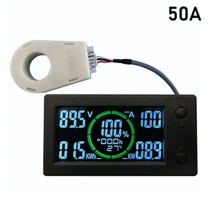 Digital Voltmeter Amperemeter- Bluetooth Batterie Monitor Kapazität Leistung-DE - Bild 1 von 14