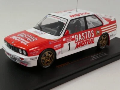 IXO BMW E30 BASTOS #1 Beguin Tour de Corse 1988 1/24 24RAL029A.22 - Immagine 1 di 3