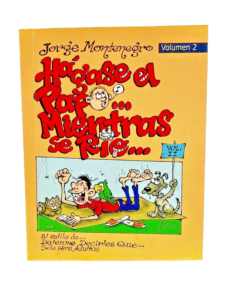 Hagase el papo mientras se rie Vol. II by Jorge Montenegro. Honduras. Spanish - Image 1 of 4