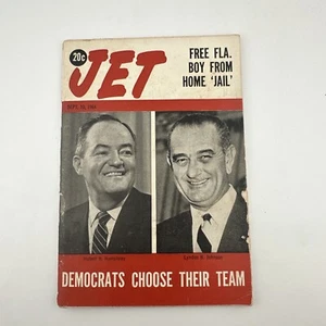 JET MAGAZINE SEPT.10, 1964 FREE FLA. BOY FROM HOME ‘JAIL’ - Picture 1 of 4