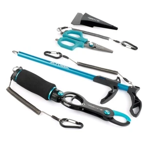 3PCS Fishing Tool Kit Fish Gripper Line Scissors Fishing Pliers Hook Remover NEW - Picture 1 of 9