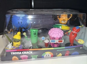 Juego de figuras de lujo Trivia Crack Game raro Etermax dañado - Imagen 1 de 6