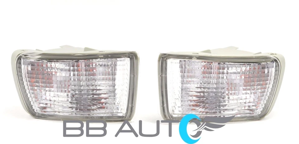 NEW FRONT BUMPER PARK SIGNAL LIGHT LENS SET W/O DRL FOR 03-05 TOYOTA 4RUNNER - Image 1 of 3