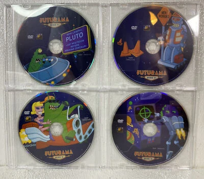 FUTURAMA DVD Lot Volumes 1-4 (DVD 2003) Clean Disks - Image 1 of 4