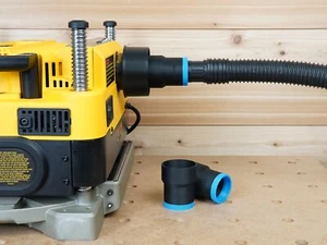 Adaptador de manguera de aspiradora de tienda de 1 7/8'" para cepilladora Dewalt 735 - Imagen 1 de 4