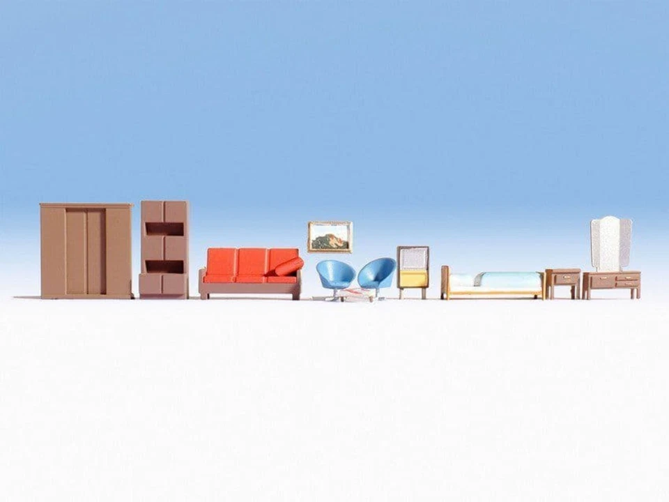 Noch 14832 HO/OO Gauge Furniture Figure Set - Image 1 of 2