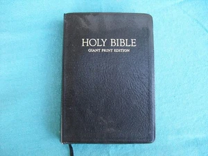 Holy Bible Giant Print Edition Old and new Testaments Words of Christ in red - Bild 1 von 22