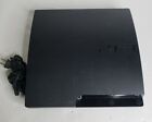 Sony PlayStation 3 Slim PS3 Model CECH-3001B Console Only 320GB Tested PowerCord
