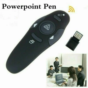 USB Powerpoint Clicker Wireless Remote Control PPT Presenter Pointer Pen NLK - Picture 1 of 9