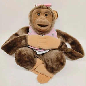 Reinhart Ultimate Vintage Hand Puppet Monkey 14" Wrap Around Hug or Hang - Bild 1 von 13