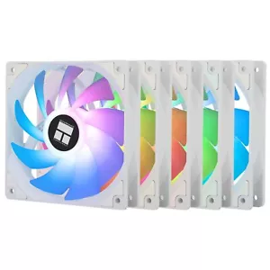 Thermalright TL-C12CW-S X5 120mm ARGB CPU Fan, 1550RPM, PWM, S-FDB Bearing, 5-Pa - Picture 1 of 6