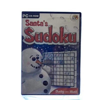 Santa`s Sudoku (PC) CD-ROM NEW & SEALED - Image 1 of 2