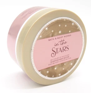 (1) Bath & Body Works Pink Gold IN THE STARS Glowtion Shea Body Butter 6.5oz New - Picture 1 of 9