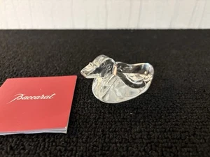 Salzstreuer Ente Aus Glas Baccarat - Bild 1 von 5