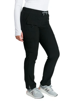 Medgear Womens Stretch Scrubs Pants, Utility Style with 7 Pockets and Loop - Image 1 of 3