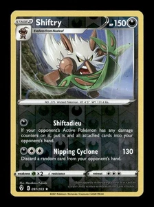 Shiftry Reverse Holo Rare SWSH07: Evolving Skies 097/203 NM Pokemon LP - Bild 1 von 2