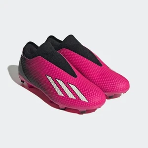 TACCHETTO CALCIO UOMO TAGLIA 12 Adidas X Speedportal3 LL terreno fermo nero rosa GZ5065 - Foto 1 di 11
