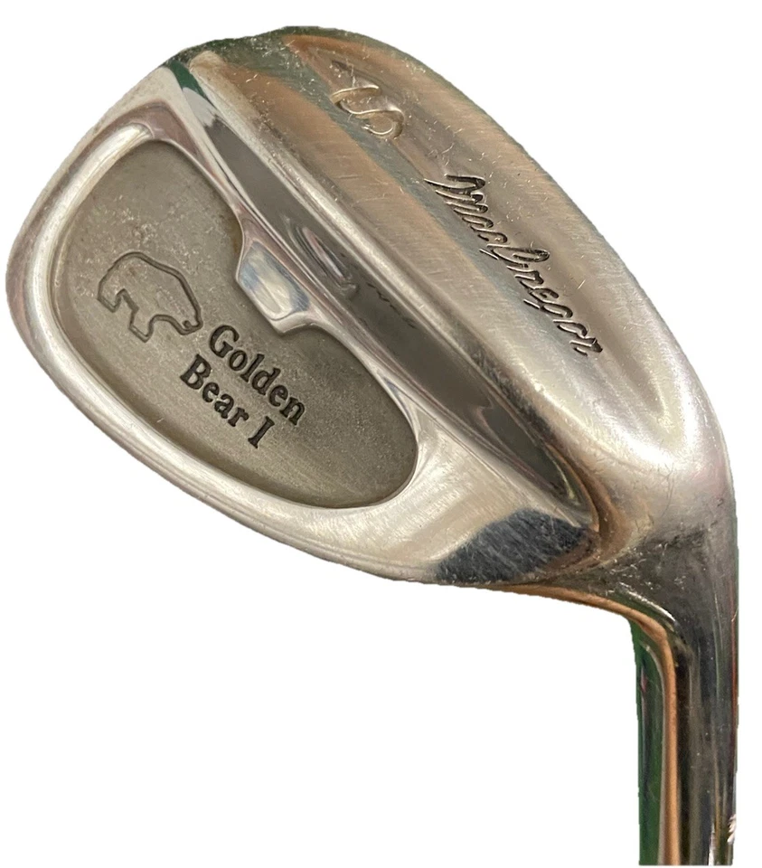 Женская винтажная заводская рукоять MacGregor Golden Bear I Sand Wedge 56* под правую руку сталь 35 дюймов - Изображение 1 из 4