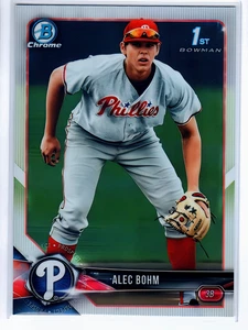 2018 Bowman Chrome Draft #BDC25 Alec Bohm 1st Bowman - Picture 1 of 1