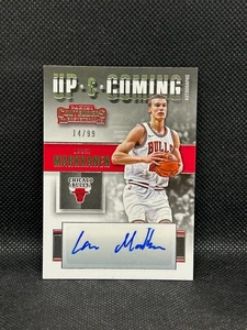 Lauri Markkanen 2017-18 Panini Contenders #UC-LMN Up and Coming Auto /99 Rookie - Bild 1 von 2