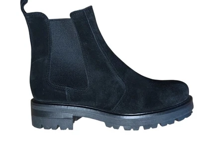 Botas Chelsea La Canadienne de gamuza negras para mujer con suela talla 7 nuevas sin caja $498 Foto 1 de 4