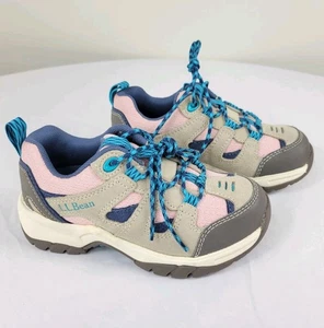 LL Bean Kinder Trail Modell Wanderer niedrig Wander Trail Schuhe pink hellbraun Mädchen Kinder 12  - Bild 1 von 12