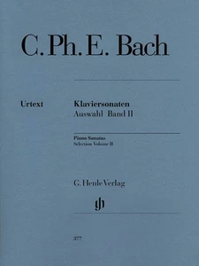 J.S. Bach Selected Piano Sonatas Vol II Henle Urtext Solo Sheet Music Book - Picture 1 of 1