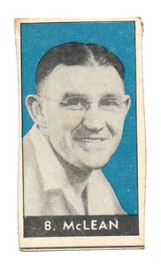 1950 / 1951 Coles Cricket Card (14) Bob McLEAN South Australia - Bild 1 von 2