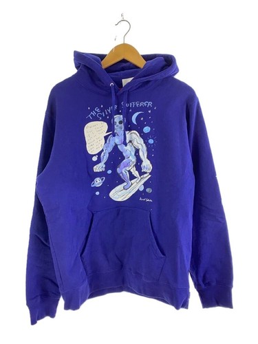 Supreme Felpa con Cappuccio L Cotone Stampa NVY